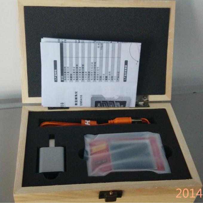 DMI420速い応答の口径測定警報Deg/mm二重単位スイッチ多機能の木箱のパックが付いている二重軸線の金属の分度器
